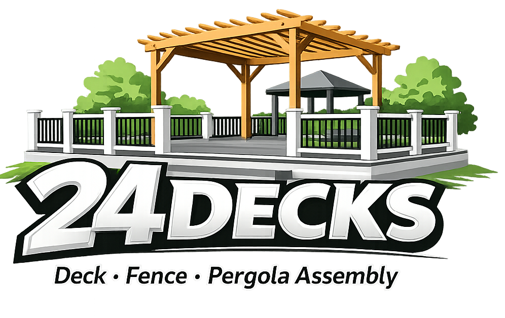 24Decks | Deck Repair, Pergolas, Gazebos & Outdoor Living Installation