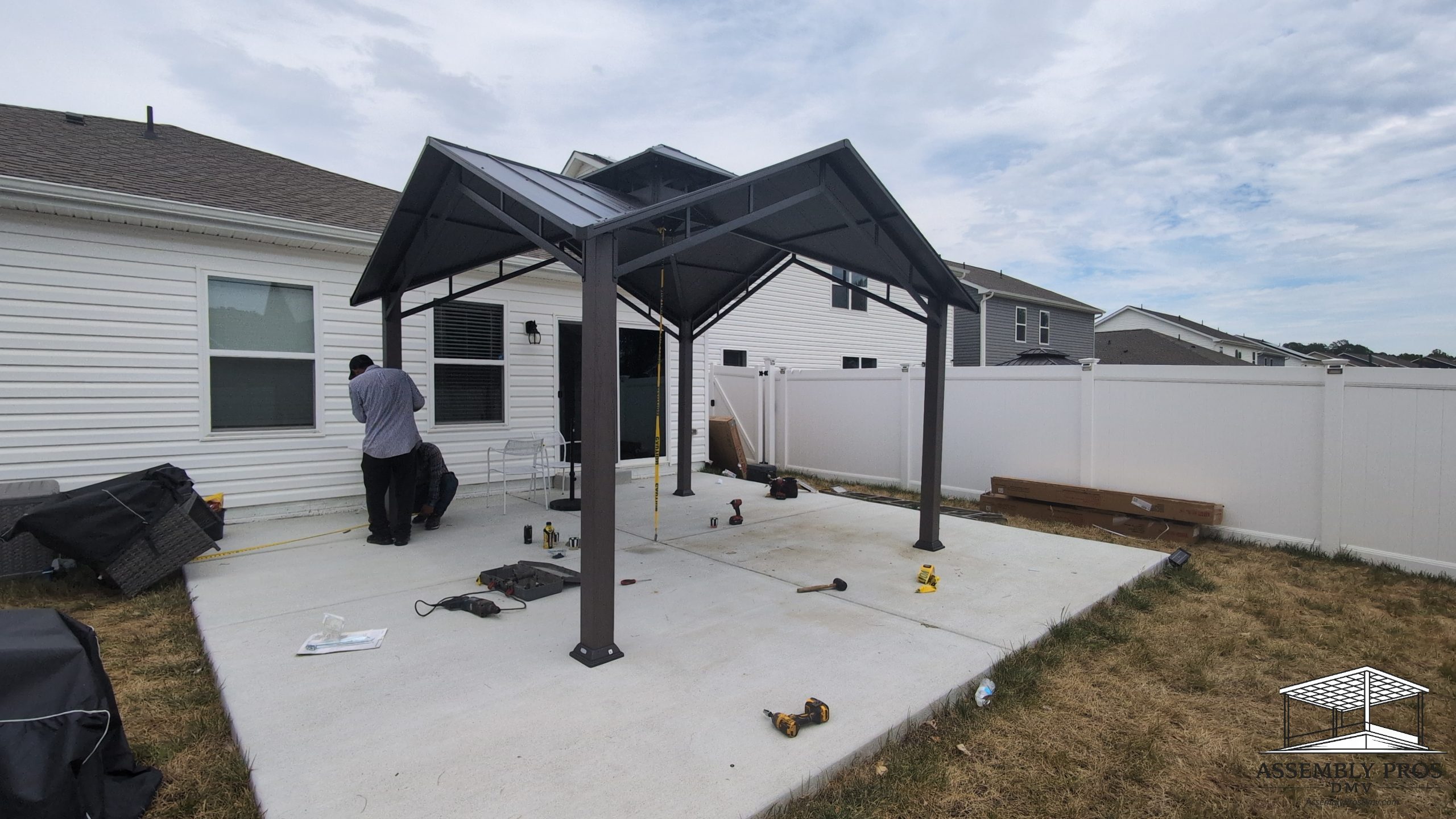 Gazebo assembly service in Maryland and Virginia