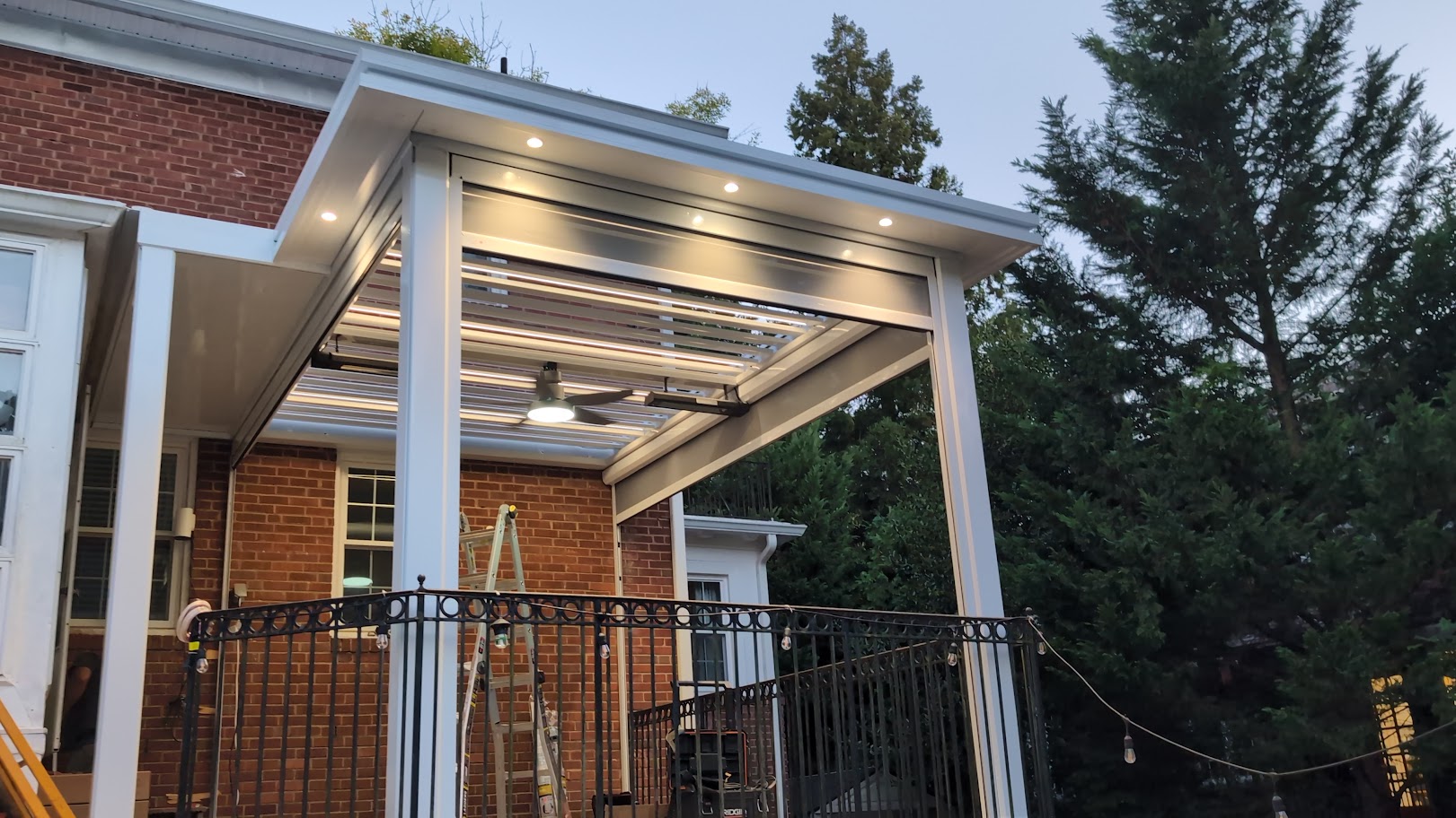 Motorized pergola installation service